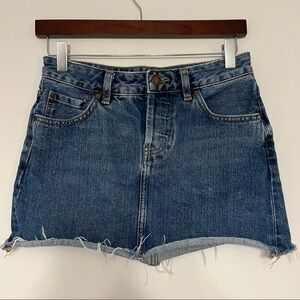 ASOS Denim blue mini skirt Size 4